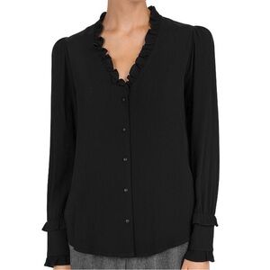 Ba&sh unity puff sleeve Blouse